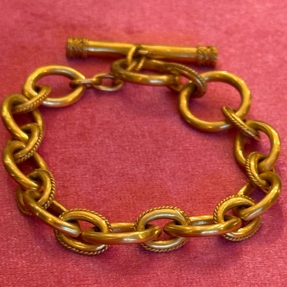 Julie Vos gold chain link bracelet - Picture 3 of 4